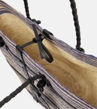 Altuzarra - Watermill Large raffia tote bag