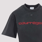 Courrèges Belted Printed Stone T-shirt