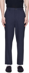 PS by Paul Smith Blue Check Trousers