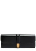 Khaite Blake Leather Clutch - Black - One Size