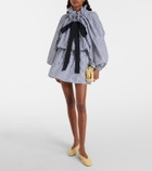 Patou Striped miniskirt