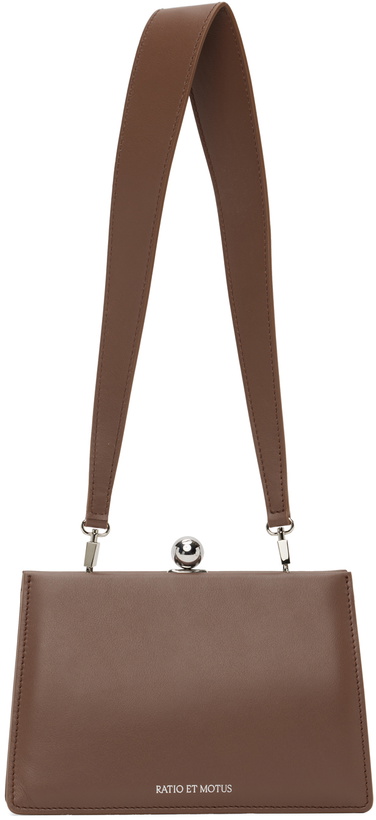 Photo: Ratio Et Motus Brown Mini Twin Bag