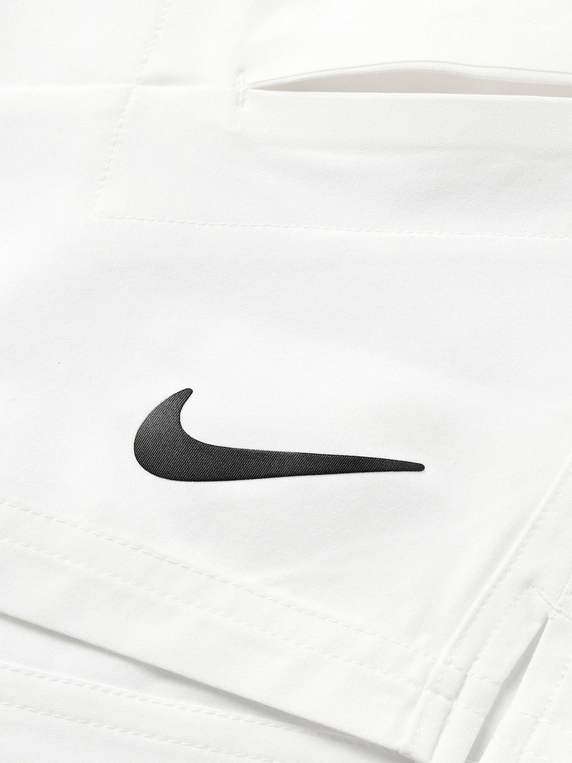 Nike Tennis - NikeCourt Advantage Straight-Leg Dri-FIT Tennis Shorts - White