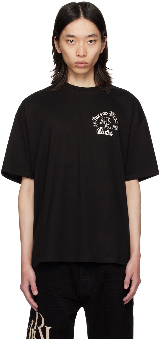 AMIRI Black 'Dream Team' T-Shirt Amiri