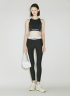 Rabanne Logo Cropped Tank Top