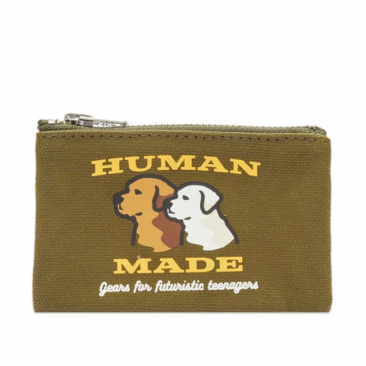 Photo: Human Made Men's Dog Card Case in Olive Drab