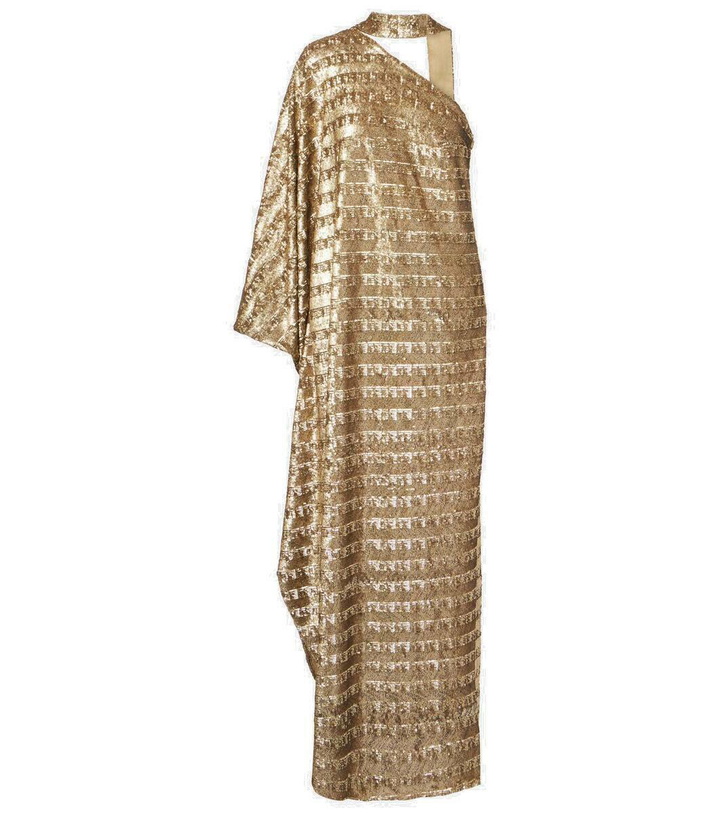 Photo: Taller Marmo Gilded Ubud scarf-detail sequined gown