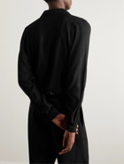 SAINT LAURENT - Silk-Chiffon Shirt - Black