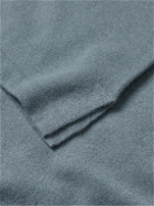 James Perse - Recycled-Cashmere Polo Shirt - Blue