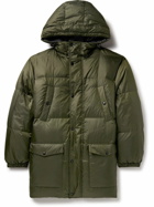 Yves Salomon - Reversible Quilted Shell Hooded Down Jacket - Green