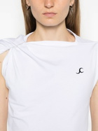 Jade Cropper Asymmetric T-Shirt