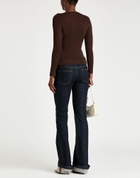 Magda Butrym Womens Sweater Chocolate in Brown