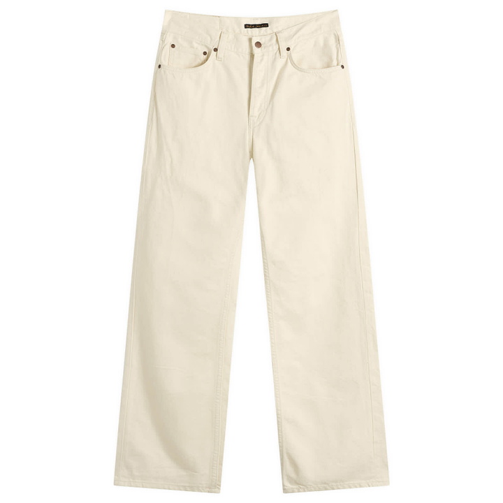 Photo: Nudie Jeans Co Men's Rad Rufus Straight Leg Jeans in Everivory