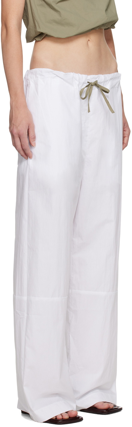 Paris Georgia White Enzo Track Pants