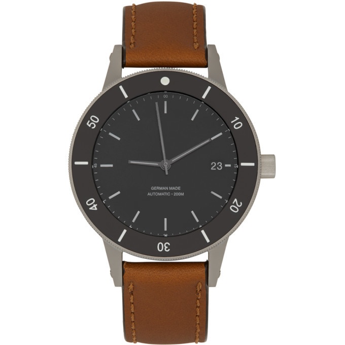 Photo: Instrmnt Black and Tan D-Series LT Watch