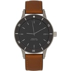 Instrmnt Black and Tan D-Series LT Watch