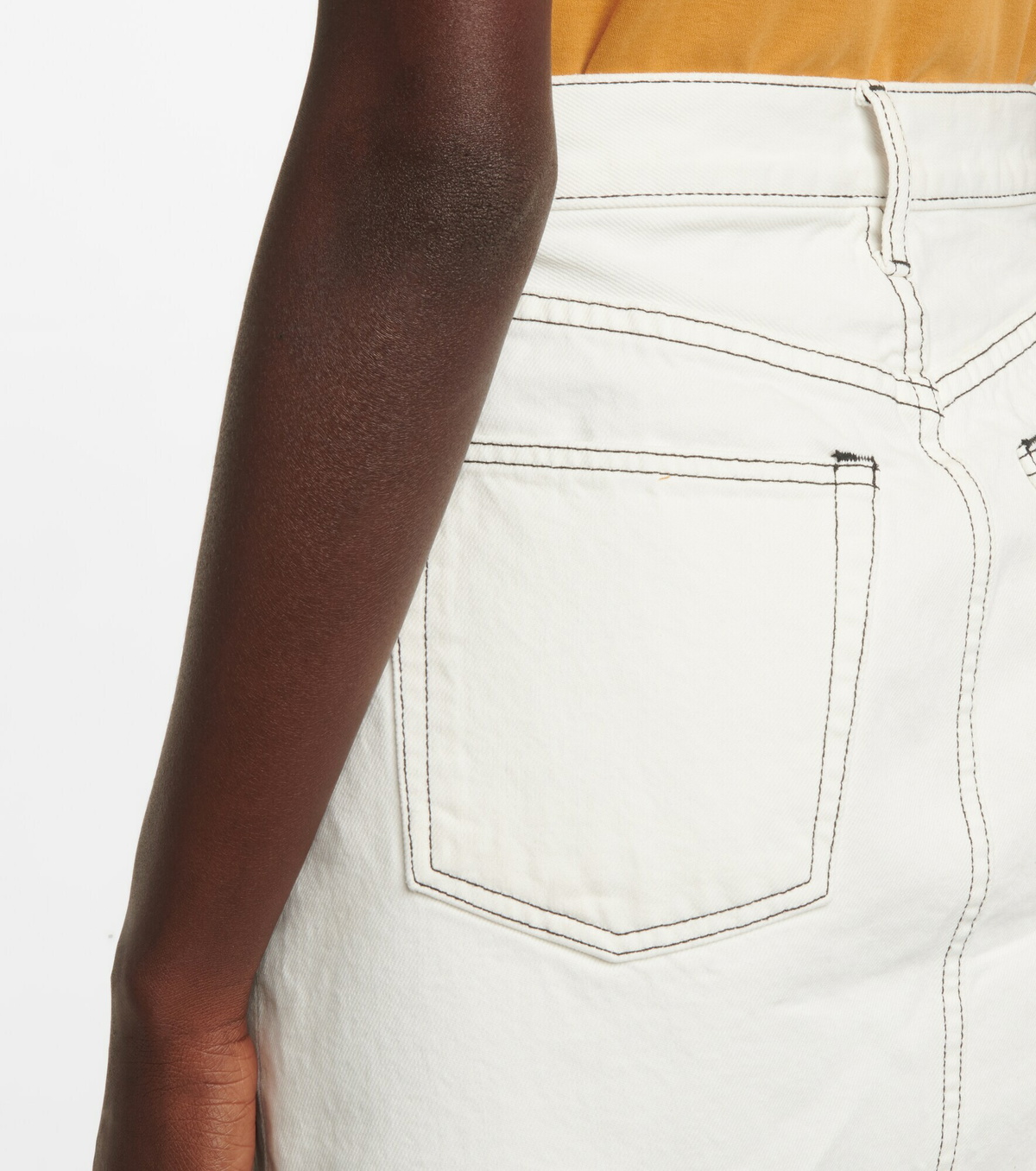 Wardrobe.NYC Denim miniskirt WARDROBE.NYC