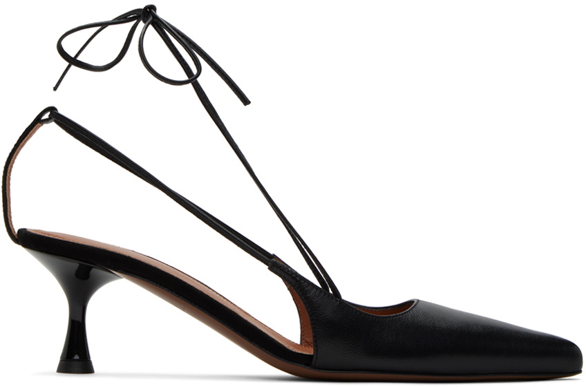 NEOUS Black Sada Heels