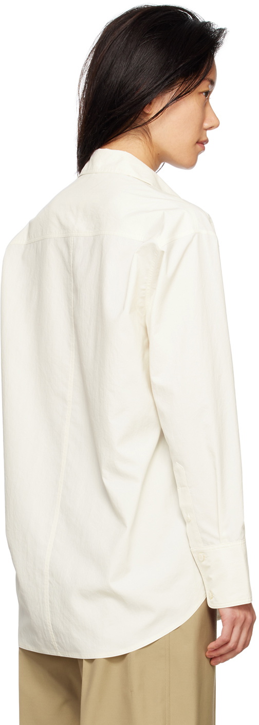 GIA STUDIOS Off-White Pointed Collar Shirt