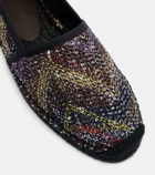 Missoni Elle sequined espadrilles