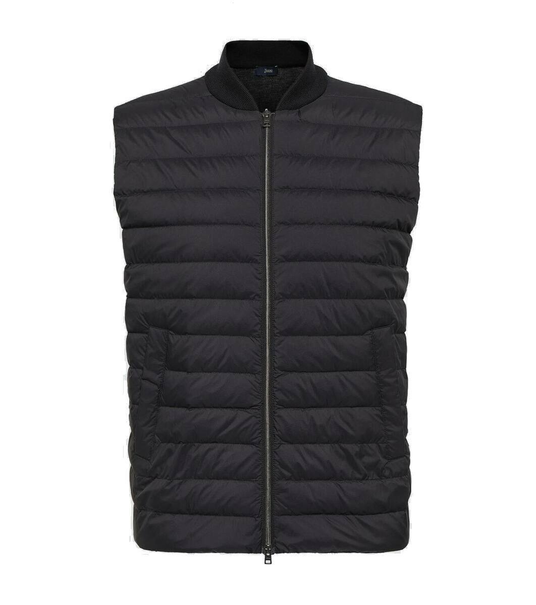 Photo: Herno Wool and silk down vest