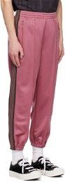 NEEDLES Pink Zipped Track Sweatpants