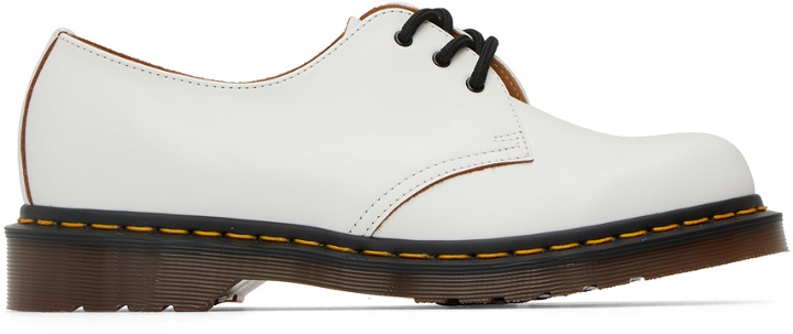 Photo: Dr. Martens White 'Made In England' 1461 Vintage Oxfords