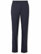 Brioni - Slim-Fit Silk-Blend Seersucker Suit Trousers - Blue