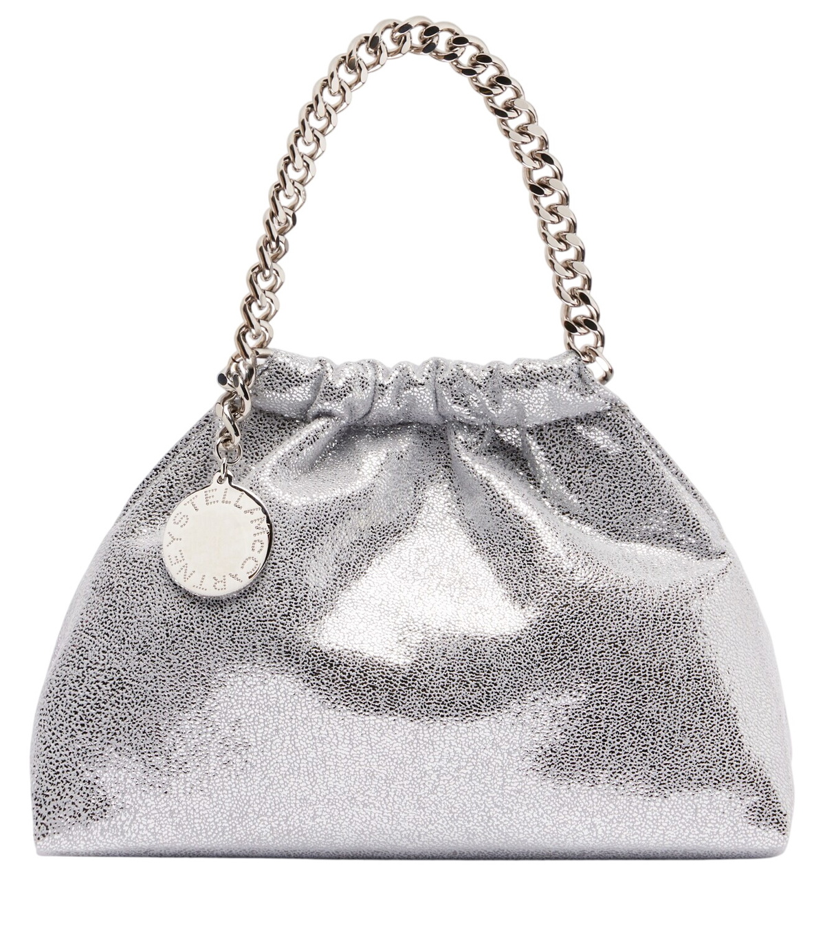 Stella McCartney - Stella Logo striped raffia tote bag Stella