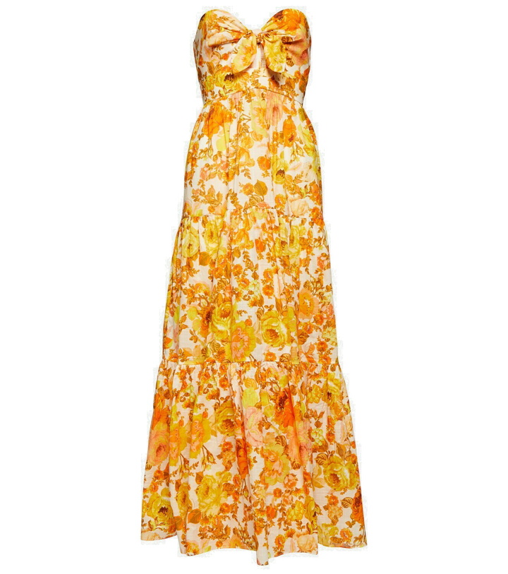 Photo: Zimmermann Floral cotton midi dress