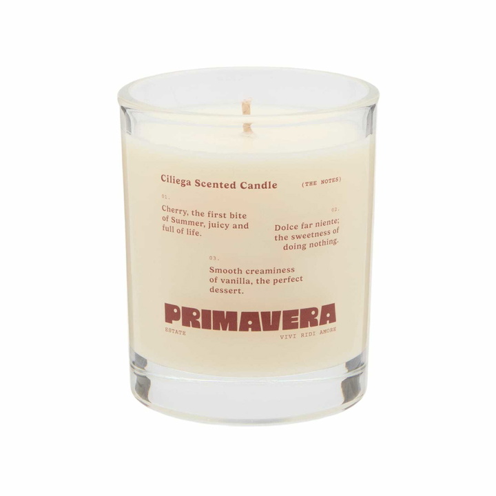 Photo: Earl of East x Primavera Estate Candle - Cilegia 