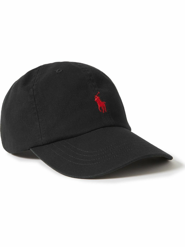 Photo: Polo Ralph Lauren - Logo-Embroidered Cotton-Twill Baseball Cap