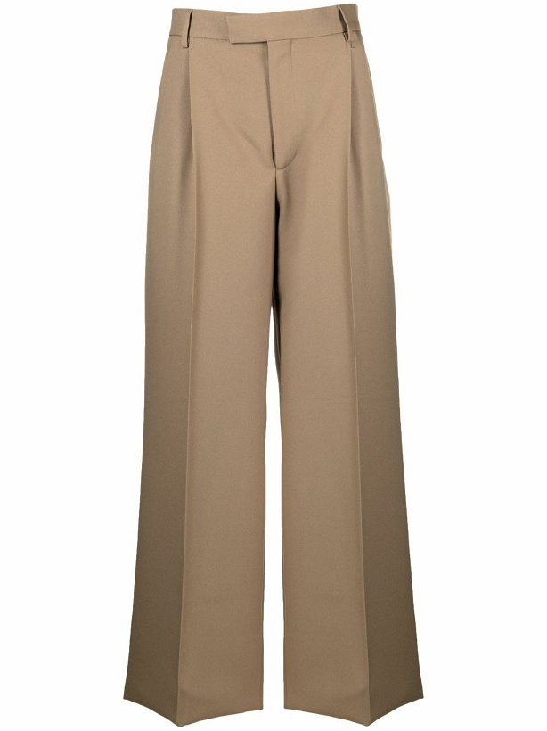 Photo: GUCCI - Cotton Wide-leg Trousers
