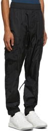 Valentino Black Nylon Cargo Pants