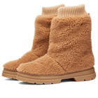Max Mara Women's Tanith Teddy Boot in Camel