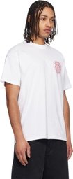 Carhartt Work In Progress White Spirals T-shirt