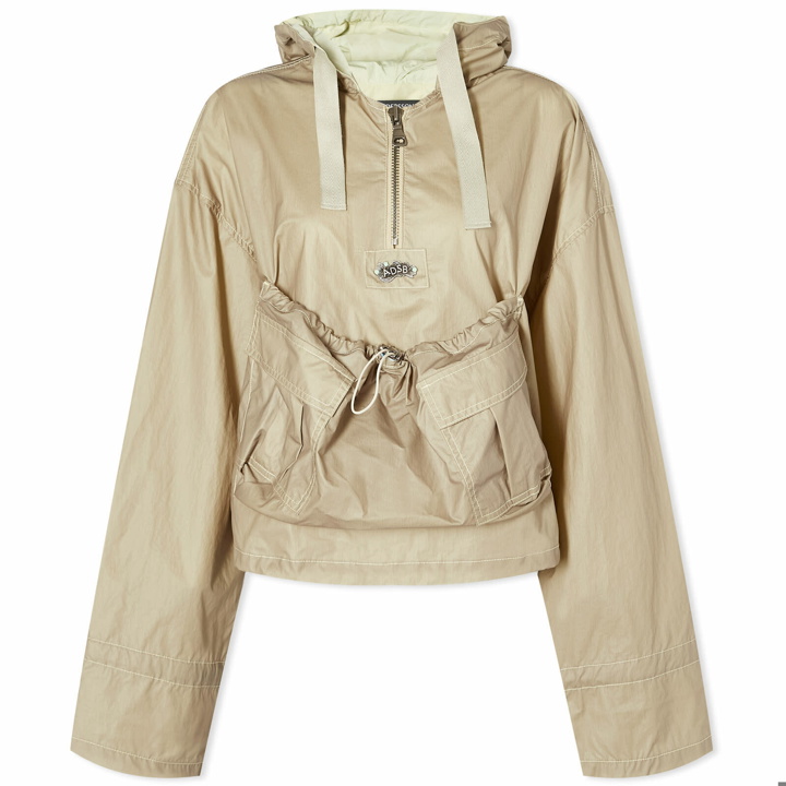 Photo: Andersson Bell Women's Arina Lace-Up Anorak Shirt in Yellow Beige