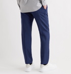 ALEXANDER MCQUEEN - Slim-Fit Wool and Mohair-Blend Suit Trousers - Blue