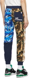 AAPE by A Bathing Ape Multicolor Camo Lounge Pants