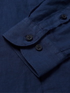 ORLEBAR BROWN - Canham Linen and Cotton-Blend Shirt - Blue