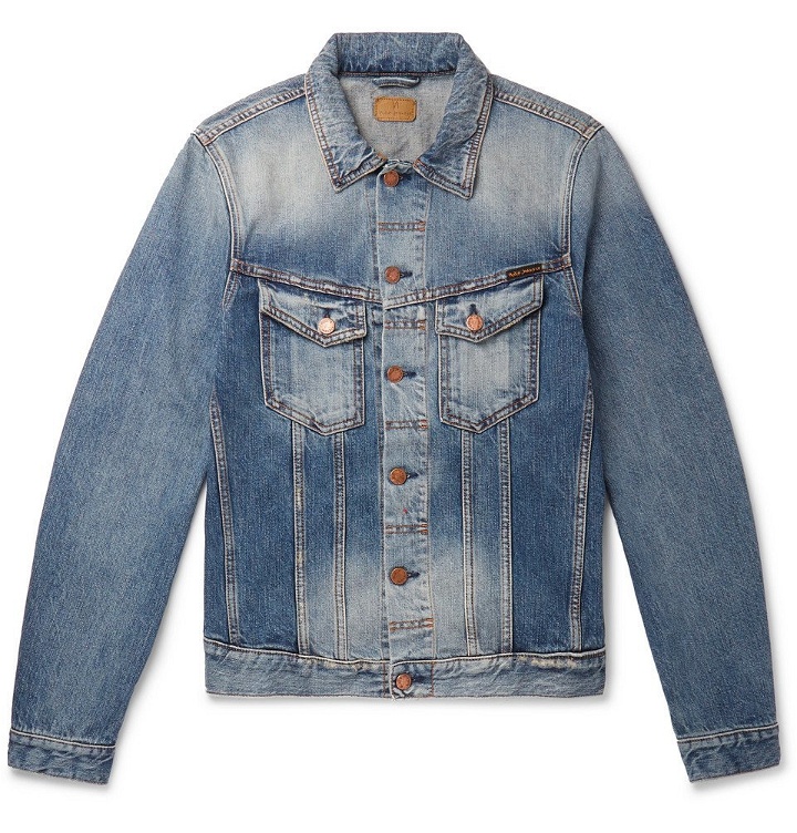 Photo: Nudie Jeans - Billy Slim-Fit Organic Denim Jacket - Blue