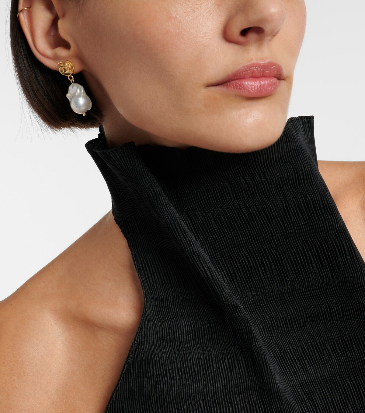 Magda Butrym Baroque pearl gold-plated drop earrings