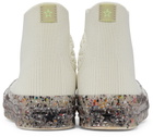 Converse White Renew Chuck 70 Knit High Top Sneakers