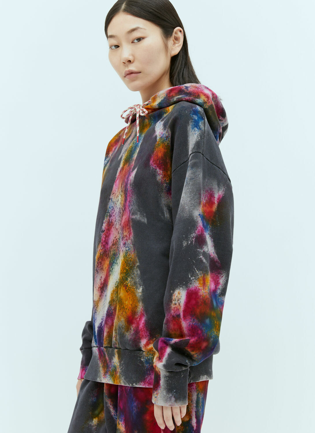 Aries Colourspray Hooded Sweatshirt