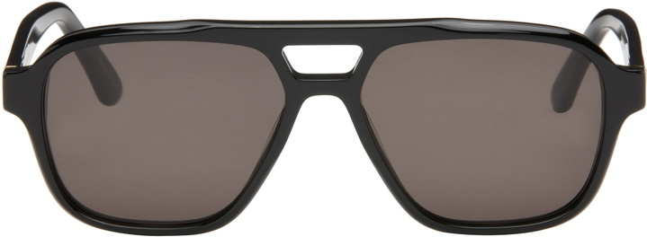 Photo: RETROSUPERFUTURE Black Maneval Sunglasses
