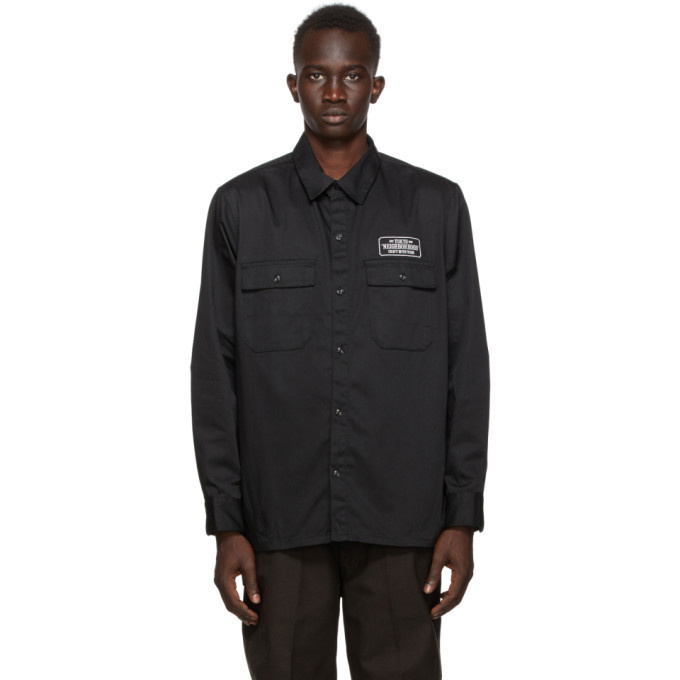 Photo: Neighborhood Black Classic Work EC Shirt