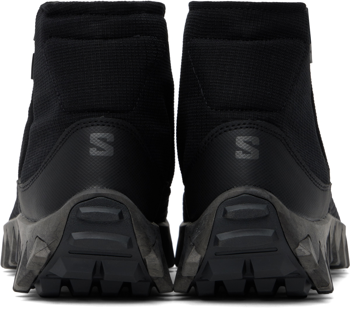 Salomon Black Snowclog Mid Sneakers Salomon