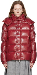 Moncler Red Moncler Maya 70 Down Jacket