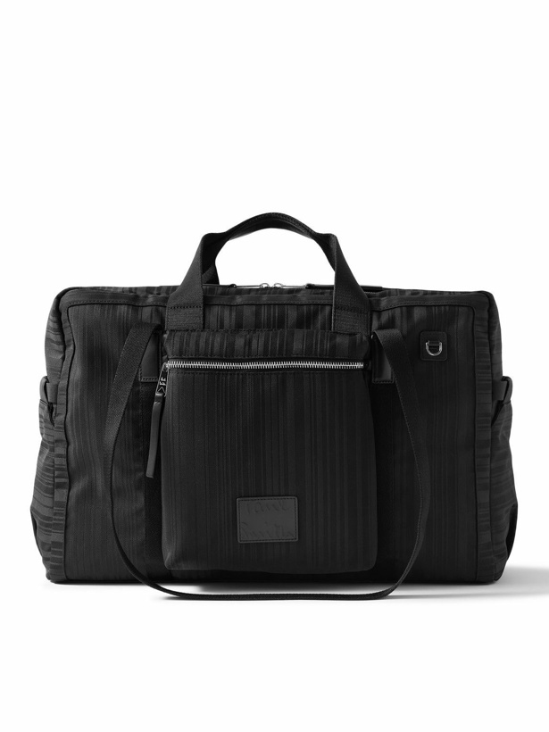 Photo: Paul Smith - Leather-Trimmed Satin-Jacquard Holdall