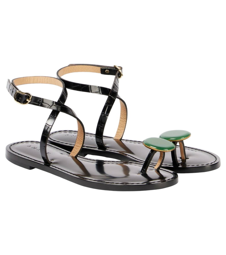 Photo: Amanu Kigali embeliished leather sandals
